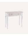 Consola Amelie con 2 Cajones de MDF