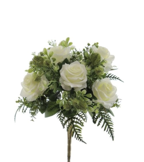 Ramo de Rosas del Bosque - Flores Artificiales para Regalo-3