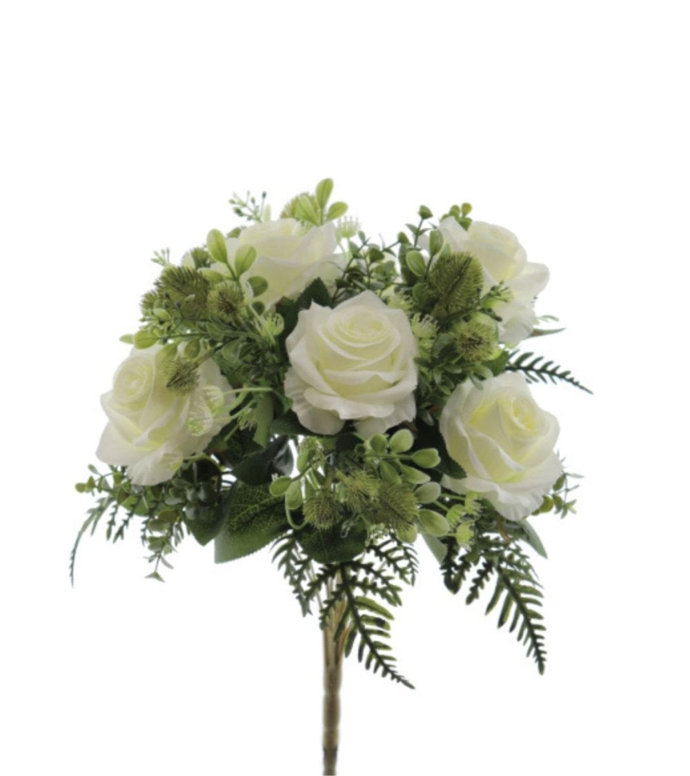 Ramo de Rosas del Bosque - Flores Artificiales para Regalo-3