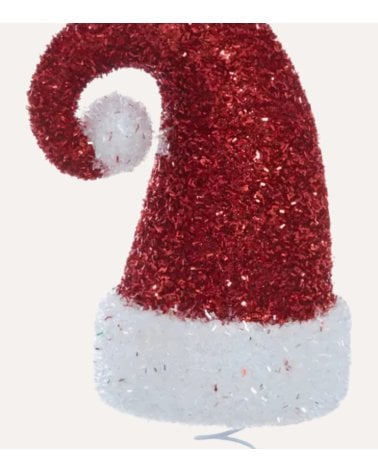 Punta de Árbol Gorro Navideño de Plástico