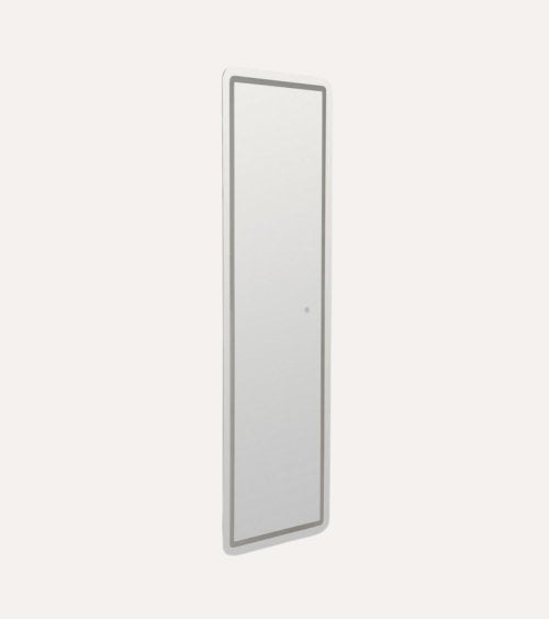 Espejo de Pared Rectangular con Luz LED