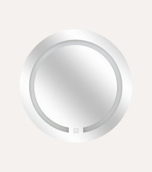Espejo de Pared Redondo con LED