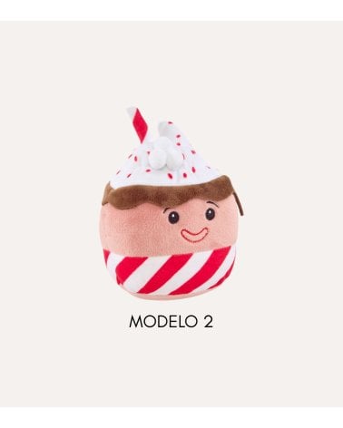 Peluche Mini Squishy Navideño de Poliéster