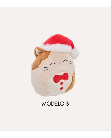 Peluche Mini Squishy Navideño de Poliéster