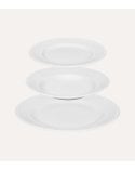 Vajilla de 18 Piezas Perle de Porcelana