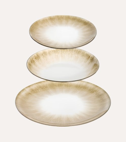Vajilla de 12 Piezas Sophie de Porcelana