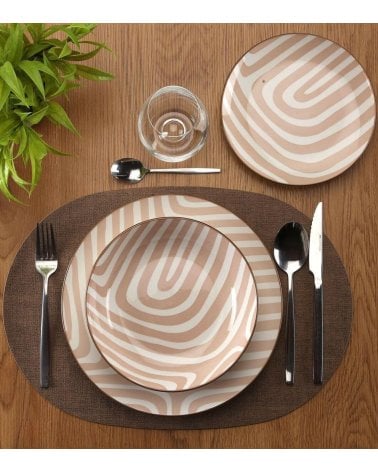 Vajilla de 18 Piezas Denali de Porcelana
