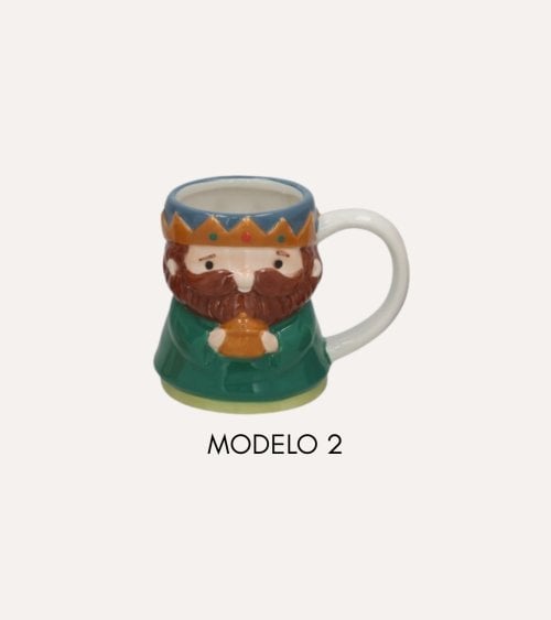 Taza Reyes Magos de Cerámica