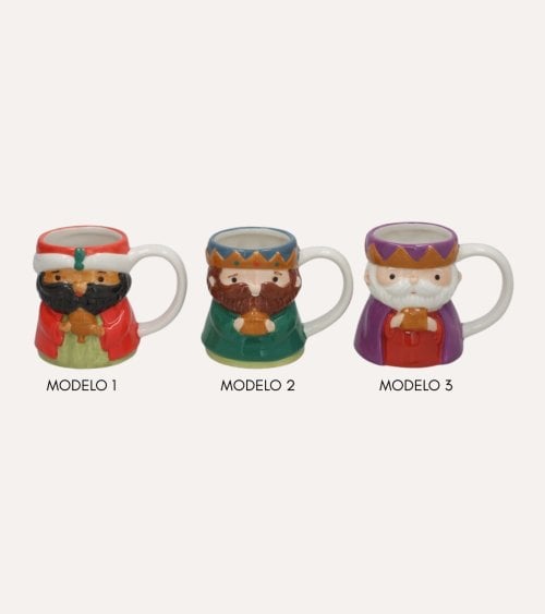 Taza Reyes Magos de Cerámica
