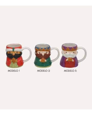 Taza Reyes Magos de Cerámica