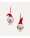 Colgante de Esfera con Papá Noel para Árbol
