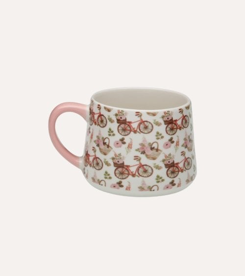 Taza Mug Bicicletas de Porcelana