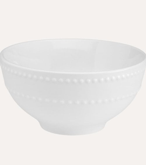 Bol Relieve con Puntos de Porcelana