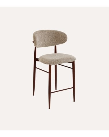 Silla Alta Zoe de Metal y Poliéster