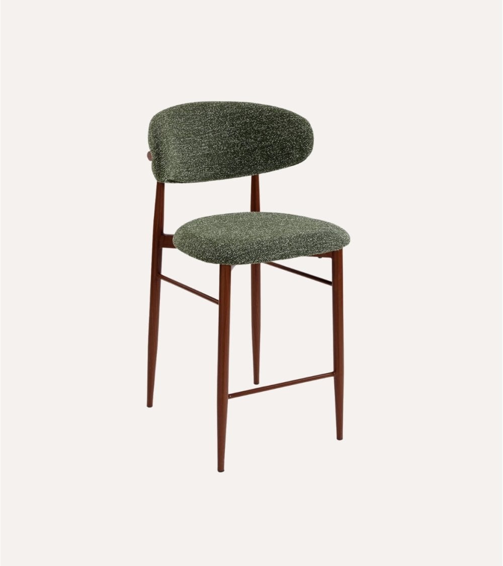 Silla Alta Zoe de Metal y Poliéster