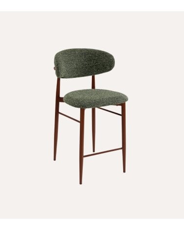 Silla Alta Zoe de Metal y Poliéster