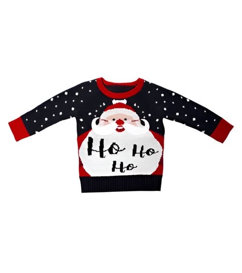 Jersey de Navidad para niños Papá Noel Divertido 4-6 6-8