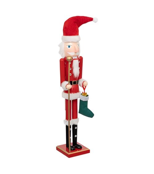 Cascanueces Papá Noel H60cm