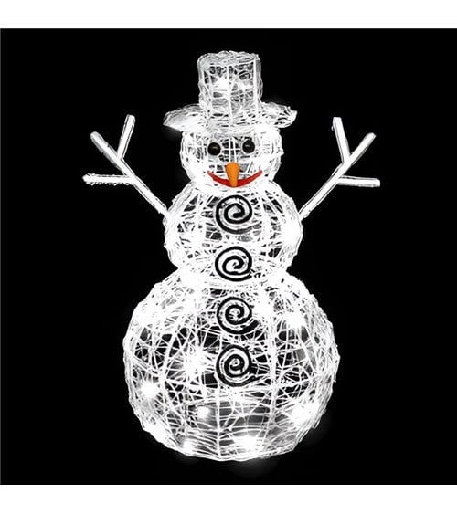 Lona de muñeco de nieve 3D al aire libre