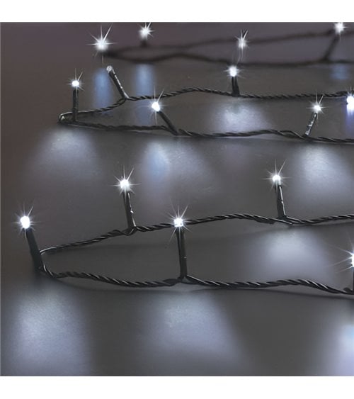 Guirnalda al aire libre 80 LED blancos fríos