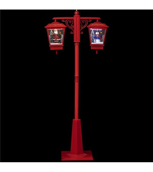 Decoración Interior Farol x2 LM SM Rojo