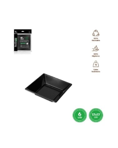 Plato hondo desechable - 6 unidades