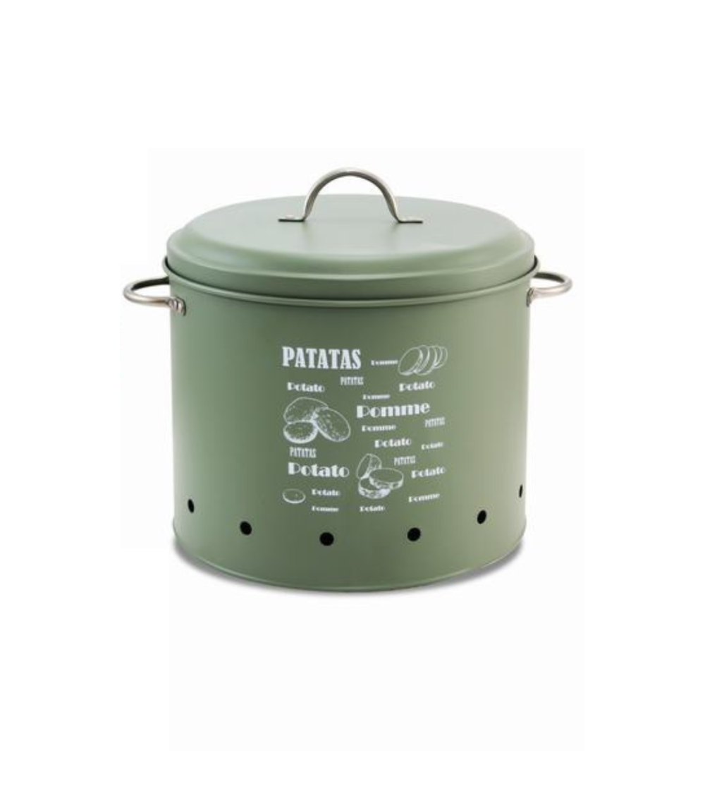 Bote de Almacenamiento de Metal para Patatas Samay