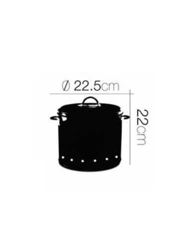 Bote de Almacenamiento de Metal para Patatas Samay