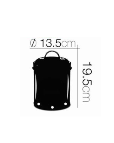 Bote de Metal Samay para Almacenamiento de Cebollas