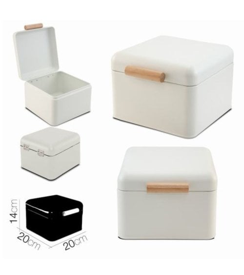 Caja de metal - Ideal para organización de cocina