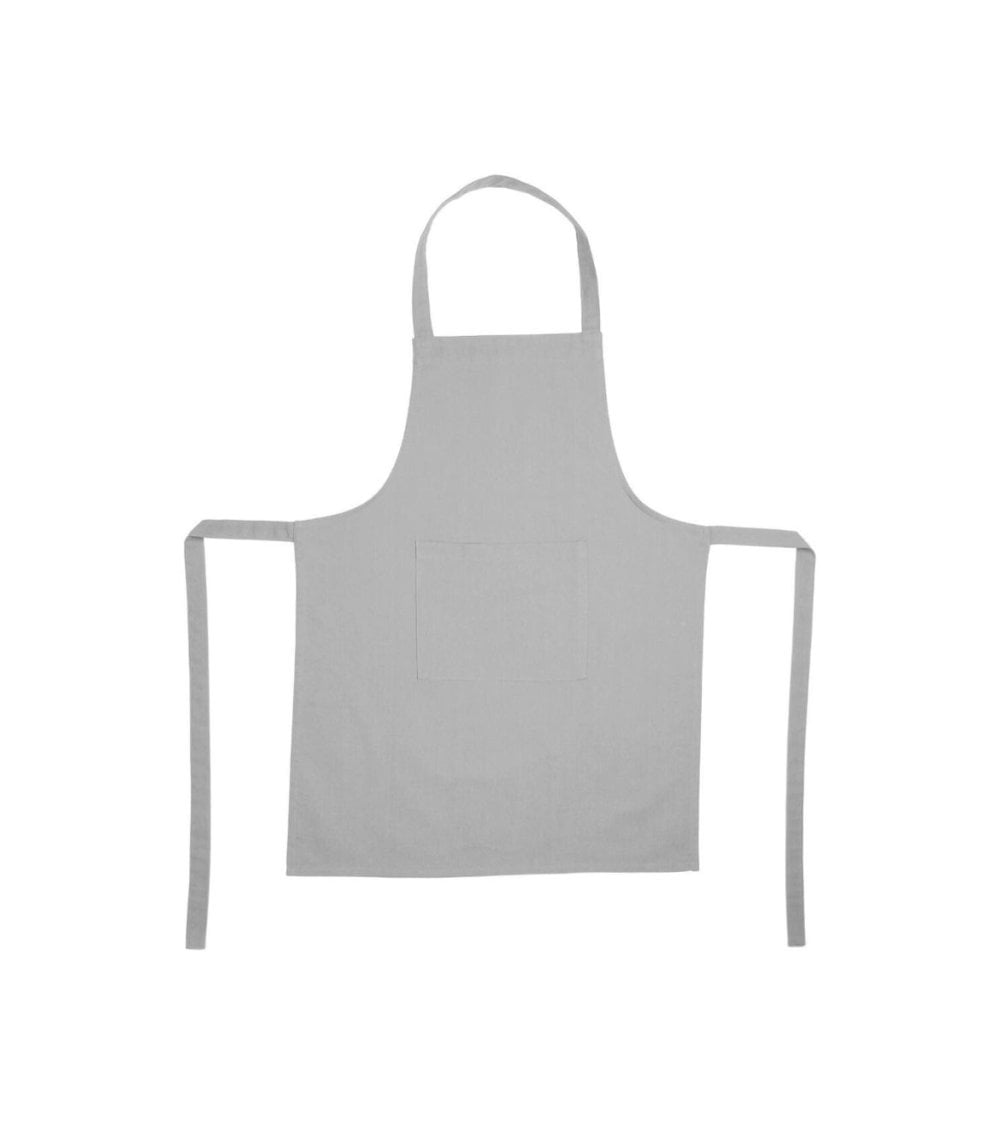 Delantal de Algodón 60x80 cm con Bolsillo, Útil para Cocina-2