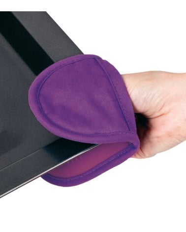 Guante de Cocina, Fabricado en Textil-Silicona, de 19.5cm - Resistente al Calor-1